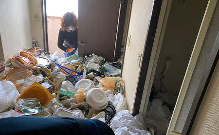 愛知・名古屋のゴミ屋敷・汚部屋はクリーン138の安心６：ゴミ屋敷・汚部屋のご依頼実績3,000件以上のイメージ１