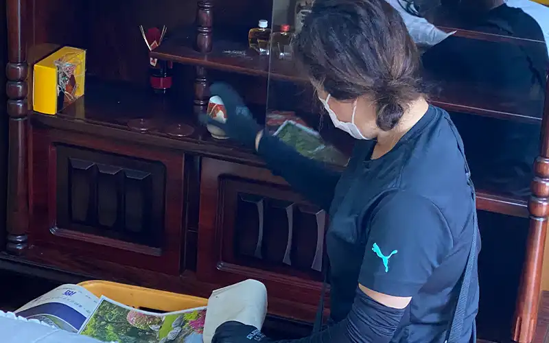 愛知県一宮市のゴミ屋敷・汚部屋掃除クリーン138のサービス：遺品整理・生前整理・特殊清掃