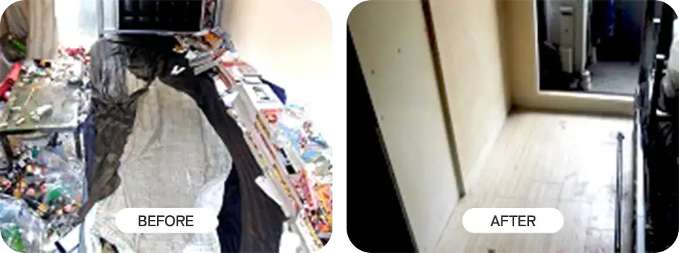 愛知県一宮市のゴミ屋敷片付け事例１