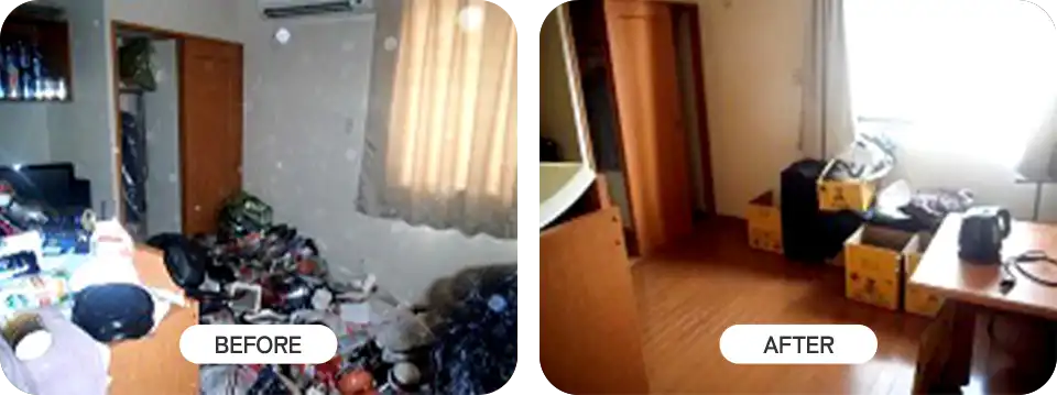 愛知県一宮市のゴミ屋敷片付け事例2