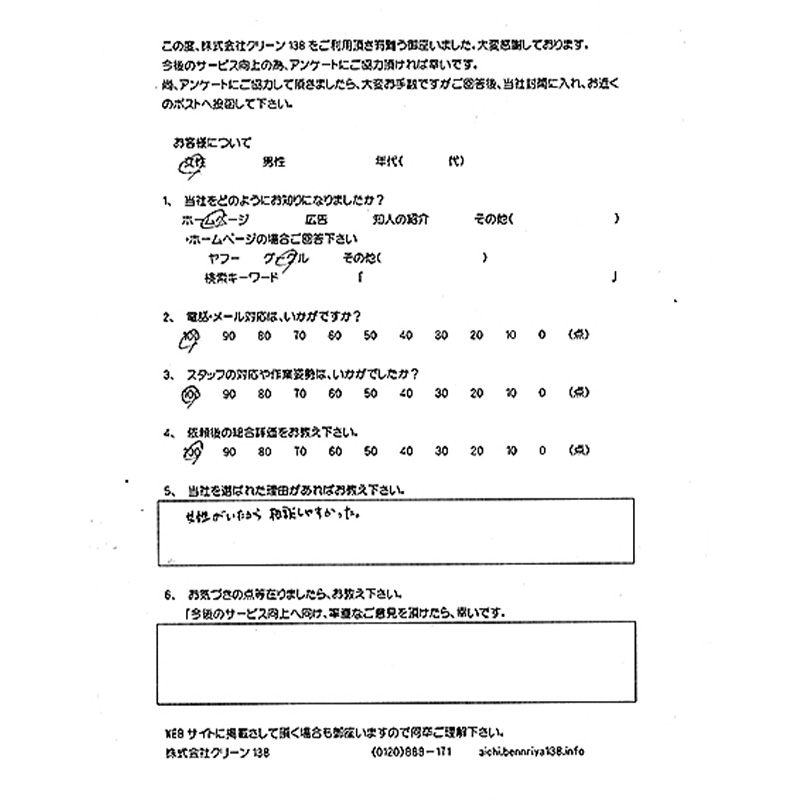 愛知県小牧市・匿名