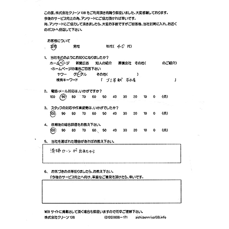 愛知県名古屋市・匿名