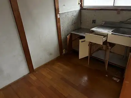 愛知県一宮市の汚部屋キッチンの片付け作業後